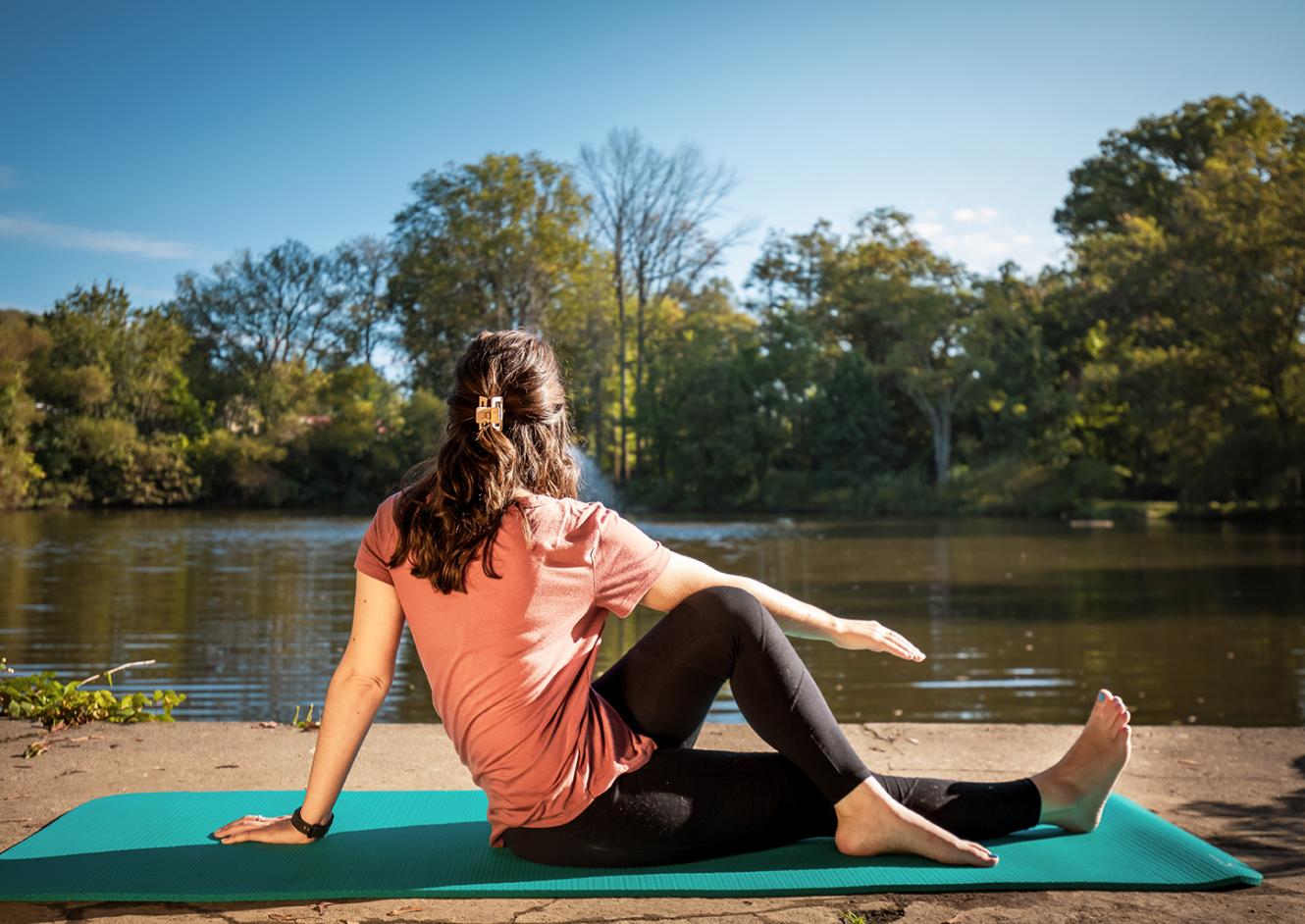 Daily morning exercise to stay outlet fit